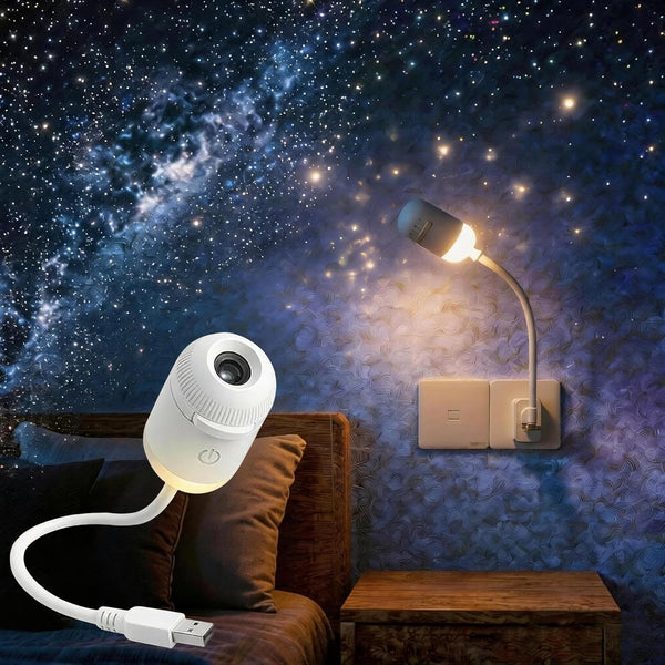 GalaxyGlow Star Projector Night Light