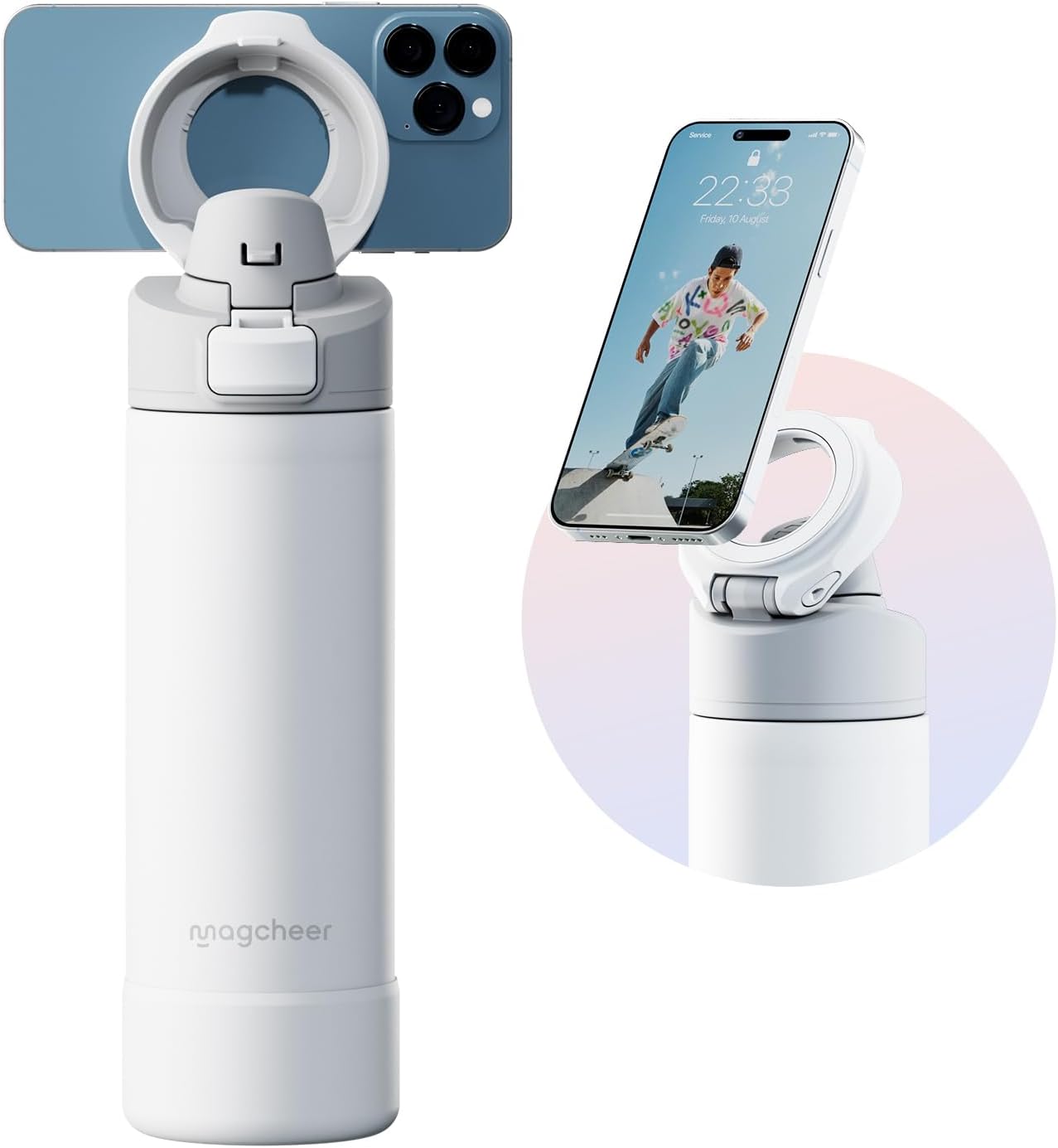 MagSafe Bottle Pro | Magnetic Phone Stand Bottle