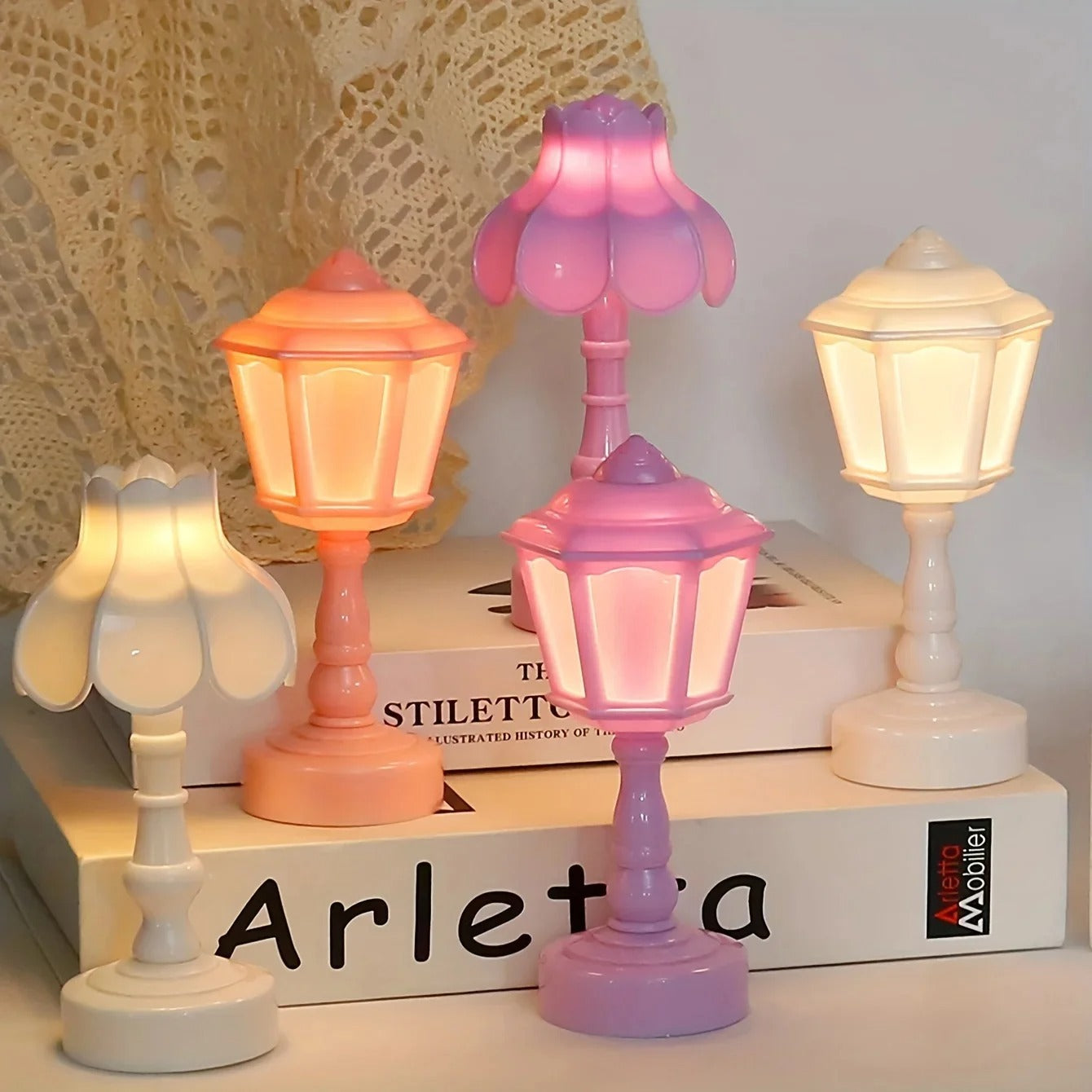 Geometric Flower Night Lamp