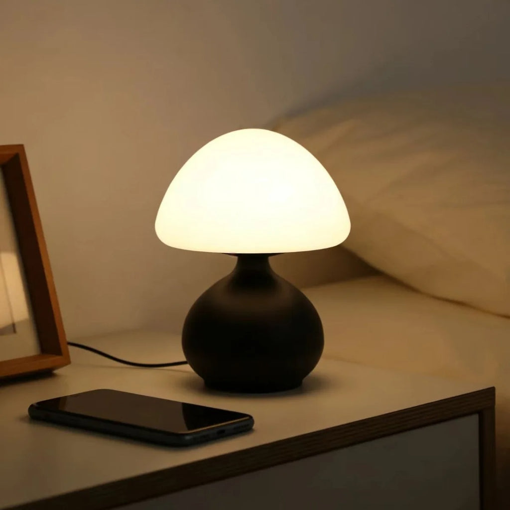 Minimalist Mushroom Table Lamp
