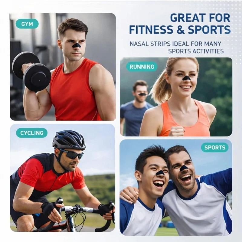 Sports nose strips