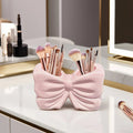 Bow-Shaped Makeup Brush Storage Box