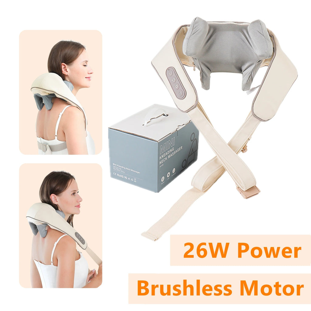 Shoulder And Back Kneading Massage